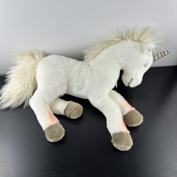 Steiff Starly Unicorn White 015045 NEW Plush Stuffed Animal 17” - Picture 6 of 9